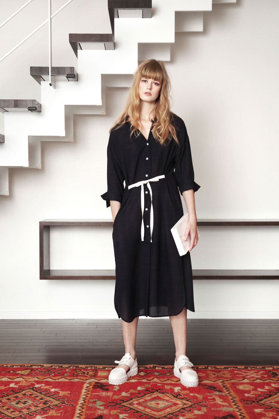 19044 Shirt Dress ¥46,000